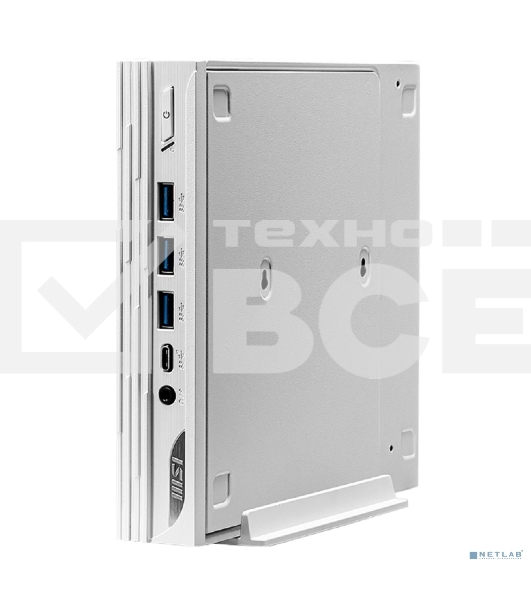 Мини ПК MSI Pro DP10 12M-227XRU i5 1235U (1.3) 16Gb SSD 512Gb Iris Xe noOS 2.5xGbitEth WiFi BT 120W белый (9S6-B0A622-227)