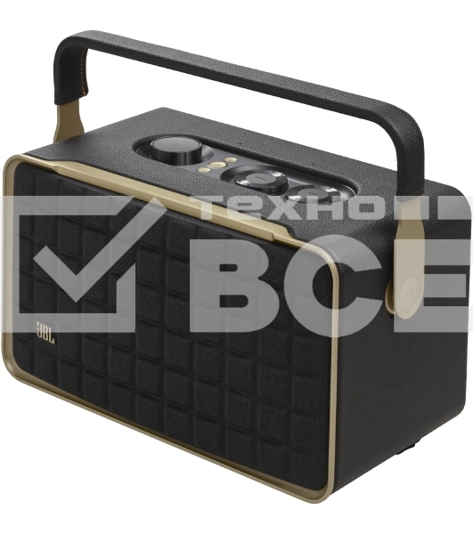 Акустическая система JBL Authentics 300 Google Assistant, Amazon Alexa черный 100W 2.1 BT 4800mAh (JBLAUTH300BLKUK)