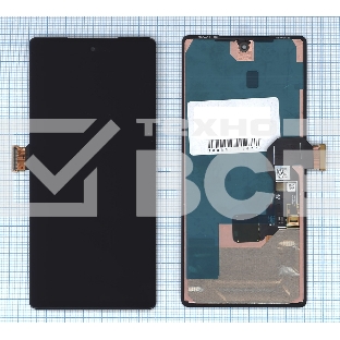 Дисплей (модуль) для Google Pixel 6A в сборе с тачскрином черный