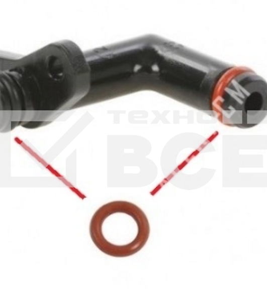 Уплотнитель штуцера ЗУ Bosch TES, Siemens EQ