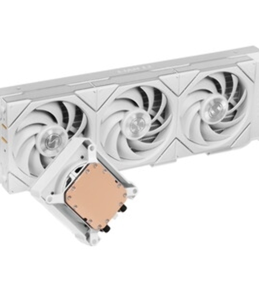 Система водяного охлаждения Lian-Li HydroShift II LCD-S 360CL ARGB Soc-AM5/AM4/1700/1851 белый 4-pin 30dB Al+Cu LCD Ret (G89.GHS2LCDS36CW.R0)