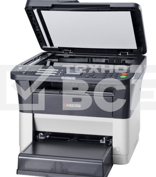 МФУ лазерный Kyocera Ecosys FS-1125MFP (1102M73RU0/1102M73RUV/1102M73RU2/1102M73NX2/1102M73DZ2), A4, ч/б, печ. до 25 стр/мин., скан. до 18 стр/мин. (ч/б) 6 стр/мин. (цвет), 600 x 600 dpi, USB, RJ-45