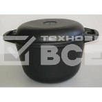 НЕВА МЕТАЛЛ ПОСУДА 6850 5,0 л.(Объем 5 л. С крышкой-сковородкой Антипригарное покрытие Сталафлон равномерно нагревается за счет особой конструкции корпуса по принципу 