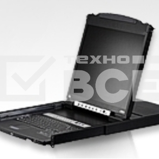 КВМ-консоль ATEN 16P Dual RAIL LCD KVMP SWITCH 19INCH