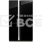 Холодильник Sharp SJGX98PBK черный трёхкамерный 394/211 л морозилка снизу, фото2