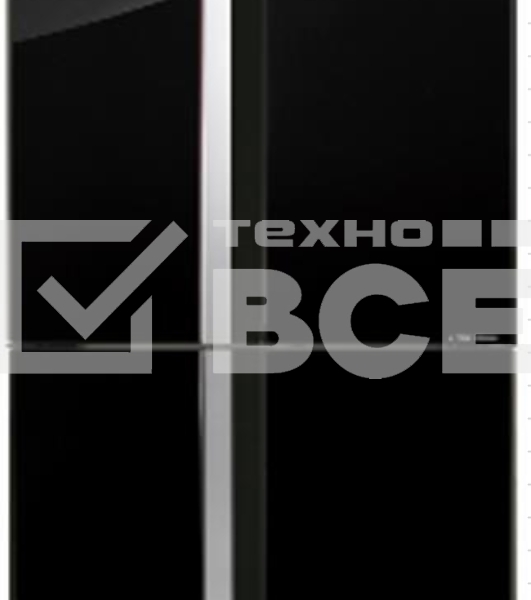 Холодильник Sharp SJGX98PBK черный трёхкамерный 394/211 л морозилка снизу