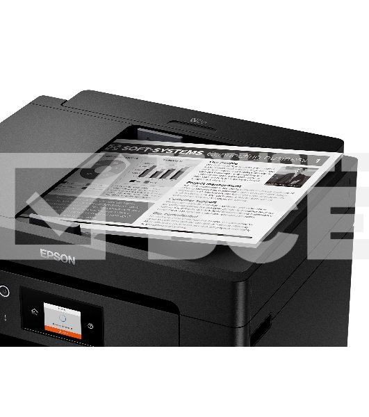 МФУ струйный Epson M15140 (C11CJ41404), A3+, ч/б, печ. до 25 стр/мин., скан. до 26 стр/мин., 2400 x 4800 dpi (печать) 1200x2400dpi (скан.), USB, RJ-45, Wi-Fi