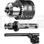 Набор Зубр 'МАСТЕР': Патрон ключевой 13 мм, 'SDS+' адаптер, ключ для патрона, посадочная резьба 1/2', Д 2,0-13мм, фото2