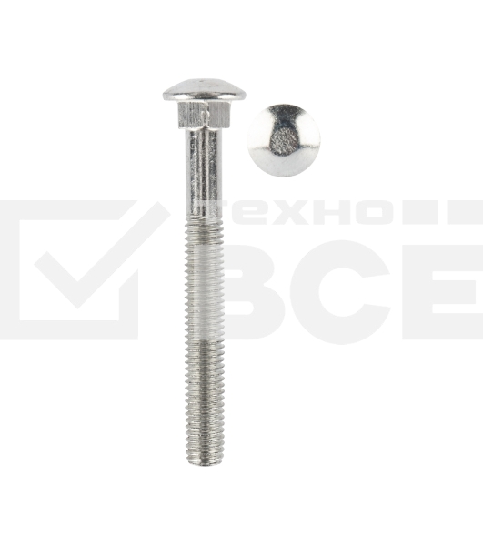 Болт мебельный KRANZ DIN 603, 8х70, упаковка поставщика ( 20 кг. / 672 шт.)