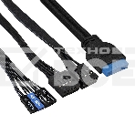 Корпус Miditower ExeGate EX293477RUS XP-402U2 (ATX, без БП, 1*USB+2*USB3.0, аудио, черный), фото 1