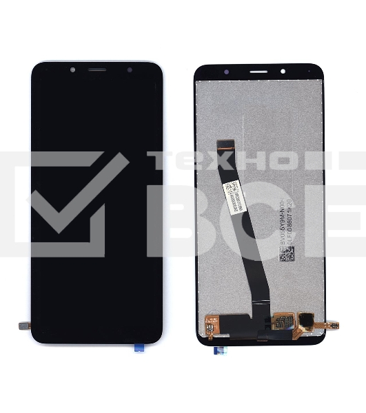 Дисплей для Xiaomi Redmi 7A черный