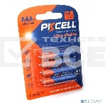Щелочной/алкалиновый элемент питания PKCELL LR03-8B тип - AAА 8 шт в блистере, фото2