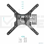 Кронштейн ONKRON M2 для телевизора 26