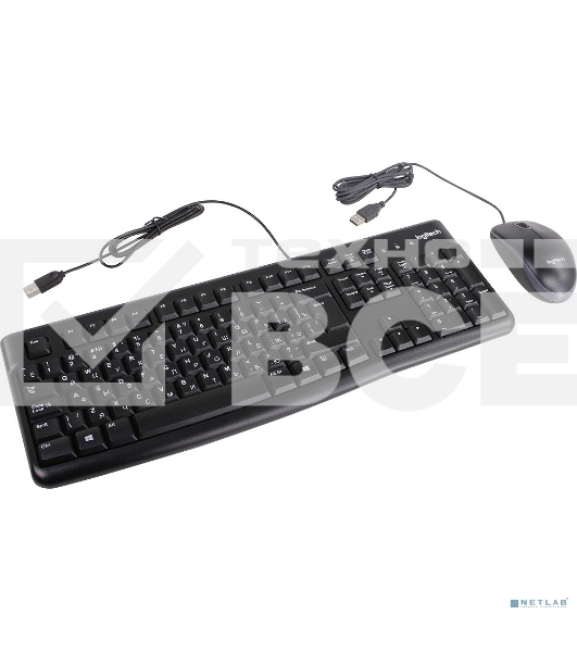 Клавиатура + мышь Logitech Desktop MK120 (русская раскладка)
