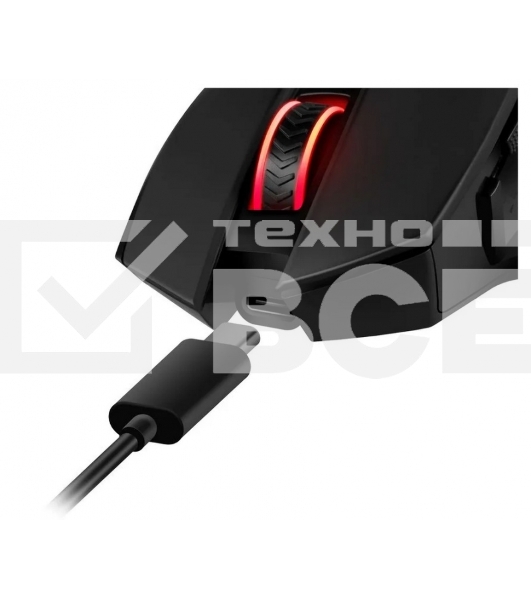 Мышь беспроводная Defender Redragon Mirage Pro черный, 8000 dpi, радиоканал, USB, кнопки - 9