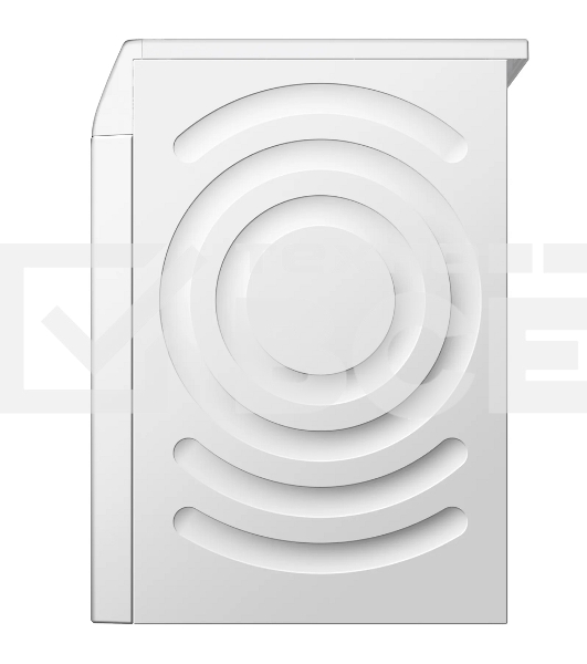 Стирально-сушильная машина Bosch WNC254A0ME белый, загр.фронтальная, макс.: 10,5 кг, 1400 об/мин, класс: D