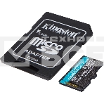 Флеш карта microSDXC 512Gb Kingston SDCG4/512Gb Canvas Go! Plus V10 A2 + adapter, фото3