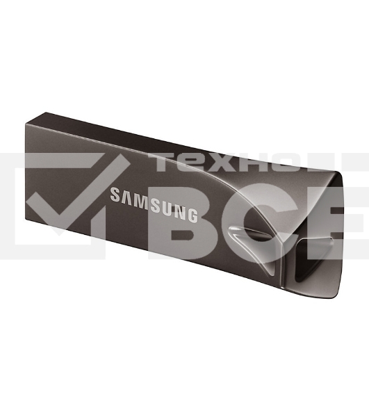 Флешка USB R/W 64Gb USB Drive <USB 3.1> Samsung BAR Plus (up to 300Mb/s) (MUF-64BE3/APC) серебристый