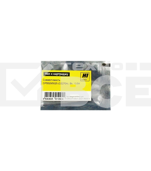 Чип Hi-Black к картриджу HP Color LJ CP5520/5525/n/dn/xh new, 13,5k, BK