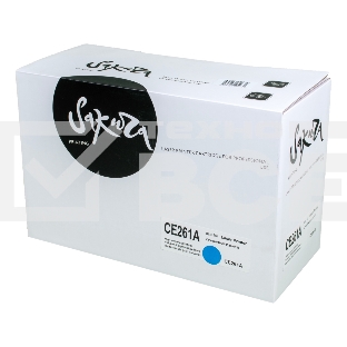 Картридж лазерный Sakura CE261A для HP Color LaserJet CP4020/4025/4520/4525, синий, 11000 к.