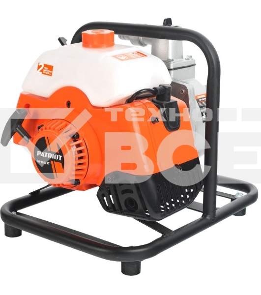 Мотопомпа PATRIOT MP 1010 ST 2.0лс 9960л/ч глубина 8м высота 30м