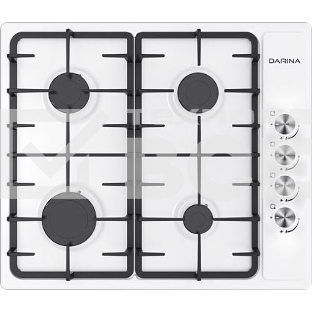 Газовая варочная панель Darina 1T1 BGM341 11 W, белая
