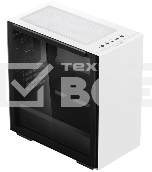 Компьютерный корпус Deepcool MACUBE 110 WH белый без БП ATX 1x120mm 2xUSB3.0 audio bott PSU