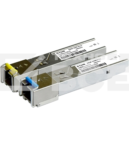 Трансивер D-Link 330T/10KM/A1A WDM SFP 1x1000Base-BX-D Tx:1550nm Rx:1310nm