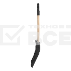 Лопата для уборки снега пластиковая, 275х365х865 мм, деревянный черенок// Sparta, фото4