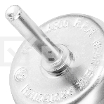 Щетка для дрели Сибртех 65 мм, 'чашка' со шпилькой, витая проволока 0,3 мм, фото3