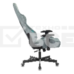 Кресло игровое Бюрократ VIKING KNIGHT LT28 FABRIC серо-голубой крестовина металл/пластик, фото15