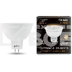 Светодиодная лампа GAUSS 101505107 LED MR16 GU5.3 7W 600lm 2700K 1/10/100, фото2
