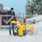 Бензиновая снегоуборочная машина SBL 711DT PRO, 420cc, гусеницы, эл.старт, блок. дифф.  Denzel, фото 1