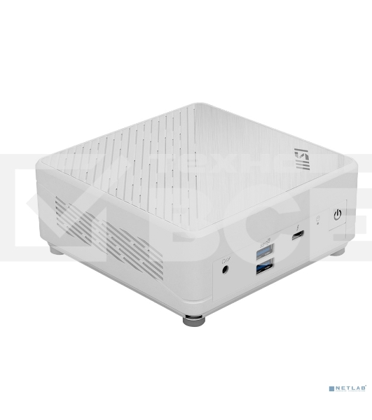 Неттоп MSI Cubi 5 12M-031BRU i5 1235U (1.3) Iris Xe noOS 2xGbitEth WiFi BT 65W белый (936-B0A812-218)