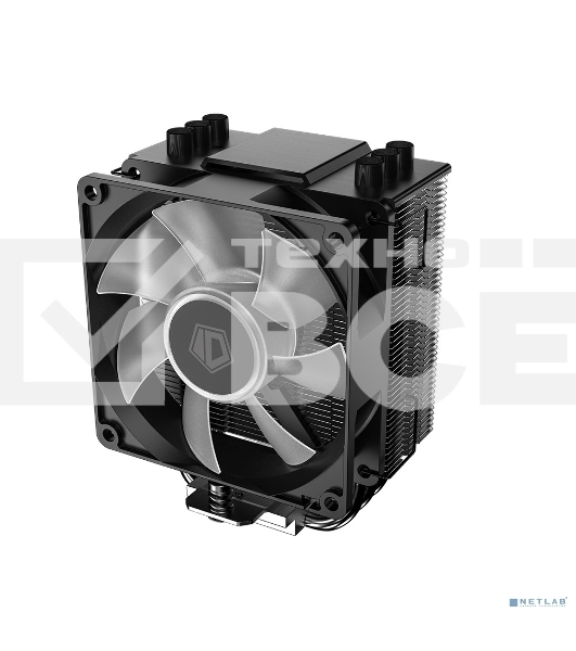 Кулер для процессора ID-COOLING SE-903-XT FRGB черный 92мм алюминий+медь 2200rpm 26db 4-pin 130W 123мм