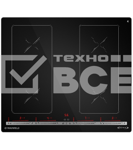 Индукционная варочная панель Maunfeld CVI594SB2BKA Inverter