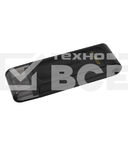 Флеш диск Kingston 256Gb DataTraveler 70 DT70/256GB USB Type-C 3.2 черный