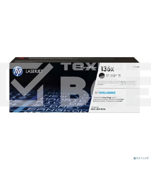 Картридж лазерный HP 136X Black Original LaserJet Toner Cartridge