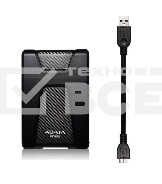 Внешний жесткий диск 2TB ADATA HD650, 2,5