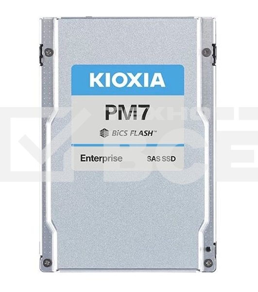 Накопитель SSD KIOXIA PM7-R, 1920GB, SAS 24G, U.2, R/W 4200/3400, IOPS 720K/155K