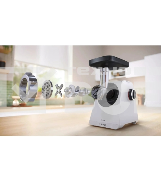Мясорубка Bosch MFWS420W, 1900W, белый