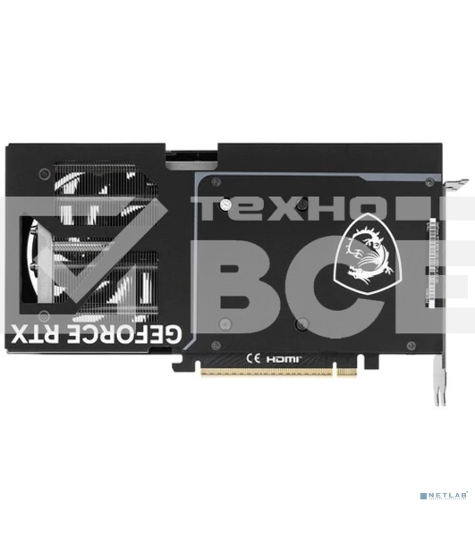 Видеокарта MSI RTX 5070 12G VENTUS 2X OC RTX 5070 PCI-E 5.0 GDDR7 2542/28000 HDMIx1 DPx3 HDCP Ret