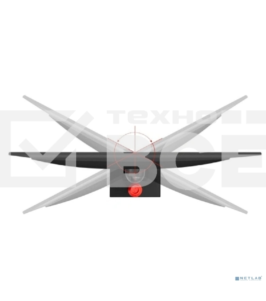 Монитор 31.5' ExeGate Combat EG3207TA IPS 2560x1440, 165 Гц, 1 мс, 16:9, 300 кд/м², 2xHDMI 2.0, DP, USB, 3.5 Jack, динамики (2x3 Вт), HDR10, FreeSync, черный