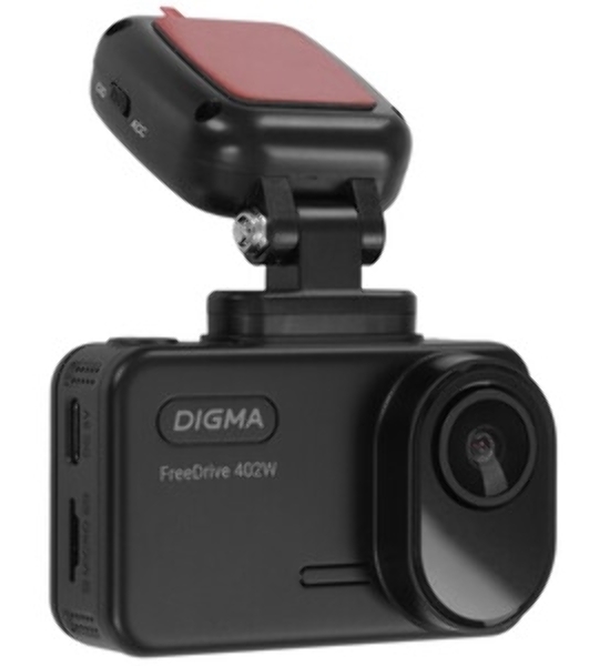 Видеорегистратор Digma FreeDrive 402W, 3840x2160, 2', Wi-Fi, G-сенсор, датчик движения