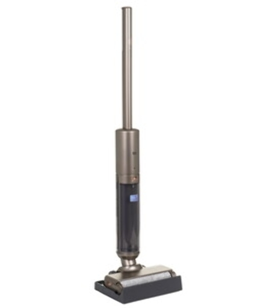 Пылесос вертикальный BQ VCA1003W бронзовый/черный, питание от аккумулятора, 14 Вт, уборка влажная/сухая, пылесборник 0.36 л, бак для жидкости 0.4 л, работа от АКБ max 30 мин