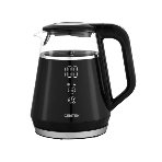 Чайник Centek CT-0019, 1100 Вт, стекло, черный и серебристый, фото14