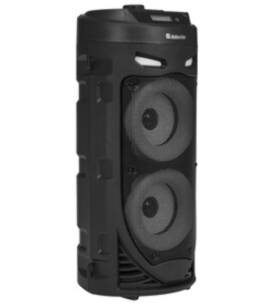 Портативная колонка Defender 16W черный CRASHBOOM