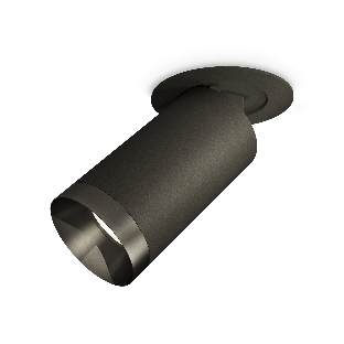 Светильник Ambrella Light XM6323201 SBK/PBK черный песок/черный полированный MR16 GU5.3 (A2242, C6323, N6131)