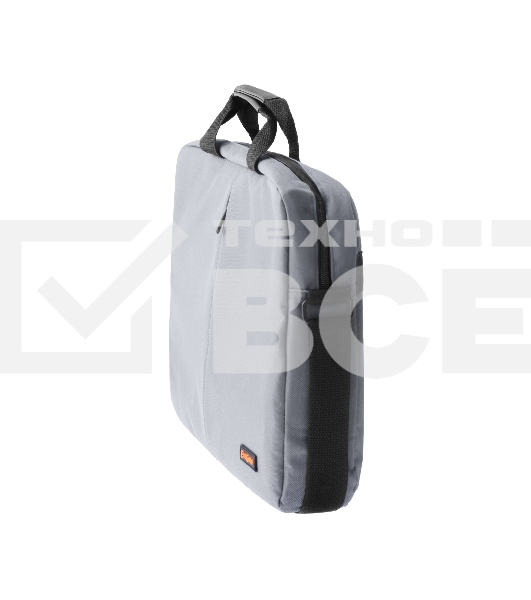 Сумка Exegate Office F1590 Grey, серая, полиэстер, для ноутбуков до 15.6