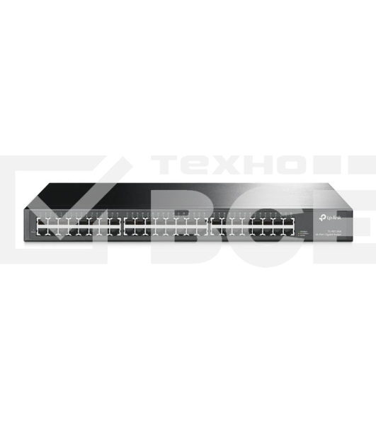 Сетевой коммутатор TP-Link SMB TL-SG1048 Коммутатор 48-port Gigabit Switch, 1U 19-inch rack-mountable steel case